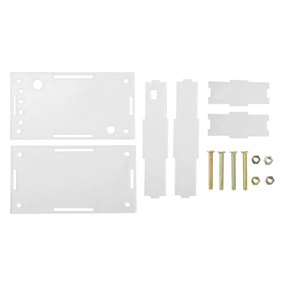 

DC 5V LED Dot Matrix Electronic Hourglass DIY Kit Gravity-Sensing Timer Soldering Practice DIY Kits Micro USB Interface прозорий