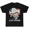 Alan Jackson Musik Flagge Vintage T-Shirt S 5XL