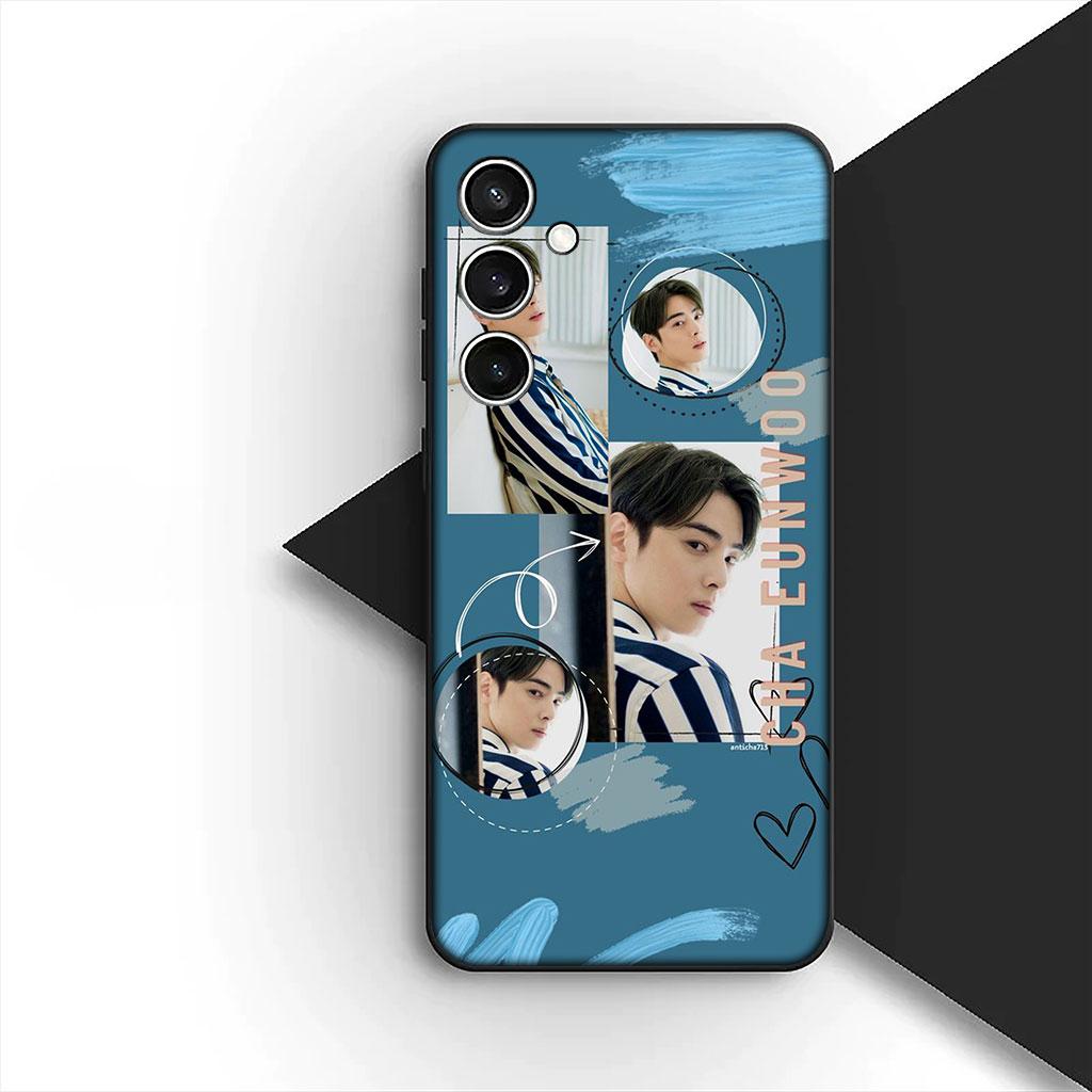 Cha EunWoo Lee Dong Min Eun Woo Silicone Phone Cover for Xiaomi Poco C75 C65 C71 C85 X7 X6 M7 F7 F8 Ultra F6 Pro Soft Case
