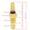 Wassertemperatur-Temperatursensor für Suzuki UC125 UC150 Epicuro UH125 UH150 UH200 Burgman UX125 UX150 Sixteen 34850-21E00