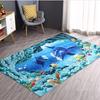 Underwater World Print Non-Slip Wear-Resistant Floor Mat for Hallway Living Room Sofa Coffee Table Kitchen Entrance Home Decor