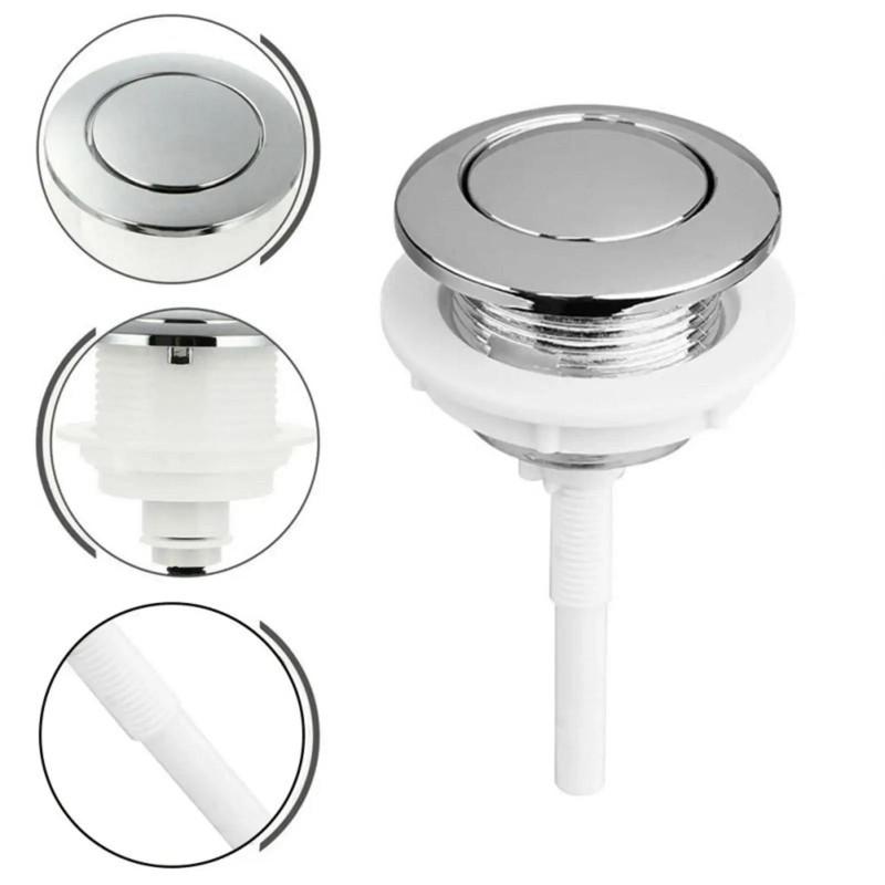 Old-Style Round 38mm Toilet Flush Tank Button