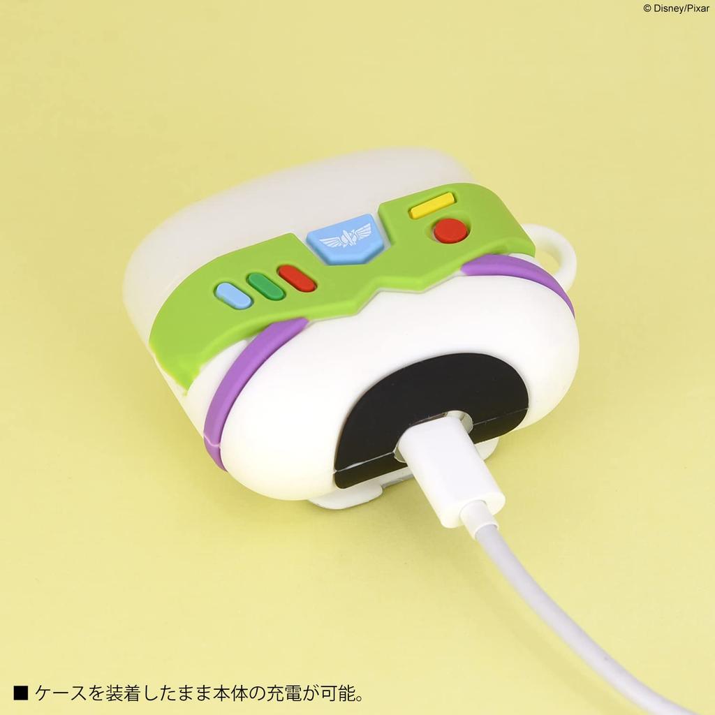 Gourmandise Pixar Silicone Buzz Lightyear Character/AirPods (3rd Generation) Case, DN-935BZ