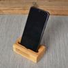 Speaker Bamboo Mobile Phone Holder Odorless Bamboo Phone Desktop Stand  Office
