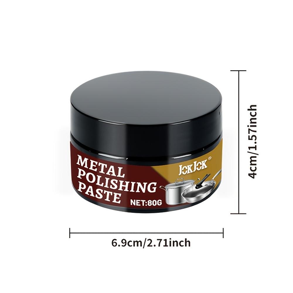 All Metal Polishing Cream - Multi-Purpose Metal Refurbishing Repair Cream/Chrome Repair and Polishing Compound, Suitable for Car