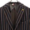 SSEINSE Striped Pattern tailored jacket 44 Navy blazer Men's Used