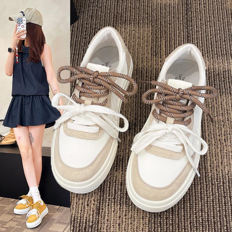 Versatile retro niche board shoes women's 2025 summer new thin thick-soled soft-soled fashion sports and leisure espadrilles