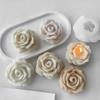 New Rose Flower Candle Silicone Mold 3D Stereoscopic Peony Flower Making Soap Gypsum Crafts Candle Mold Valentine's Day Gift