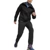 Puma Logo Print Kapuzen-Reißverschluss Webjacke Herren Jacken Schwarz 524108-01