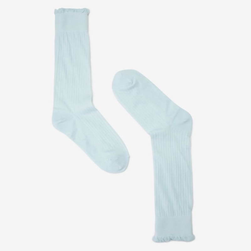 CC collect shirring ankle socks LB_C252PHN003