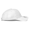 New Era 9TWENTY Adjustable Unstructured Solid Color White Cap, (Used),