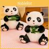 Adorable White Plush Panda Bear Toy Soft Pp Cotton Stuffed Animal For Kids Gifts