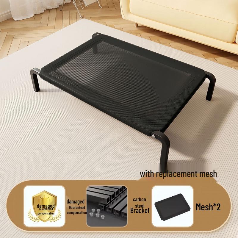 Ganzjahres-erhöhtes Haustierbett: Feuchtigkeitsbeständige Schlafmatte für große und kleine Hunde