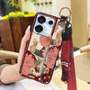 Elderly Lady Durable Phone Case For UMIDIGI G9 5G/Note9 5G For Mom Waterproof Kickstand Phone Holder Ring Back Cover