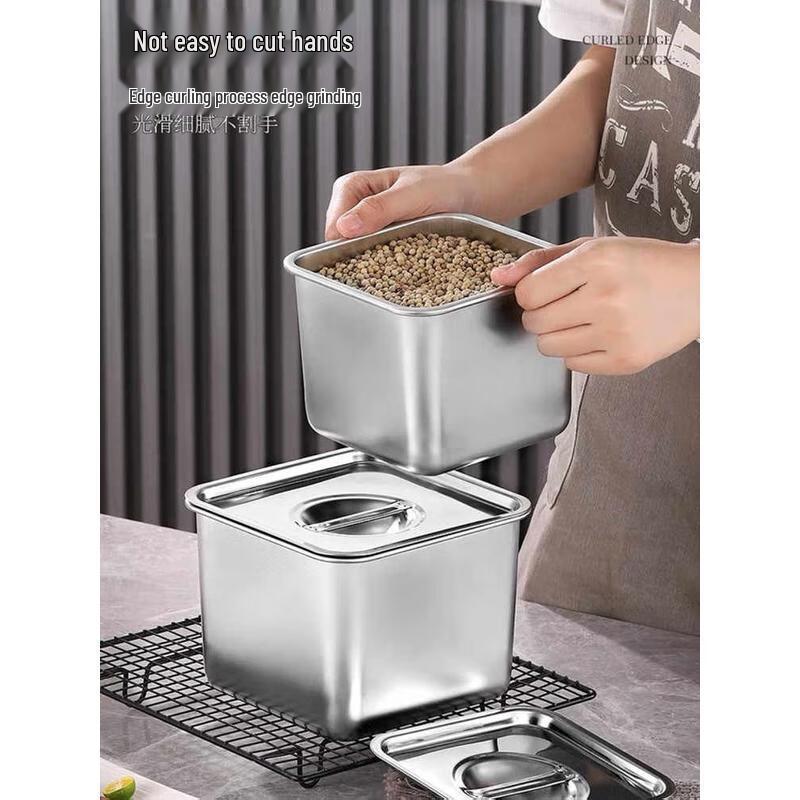 Handunyou Stainless Steel Kitchen Seasoning Jar