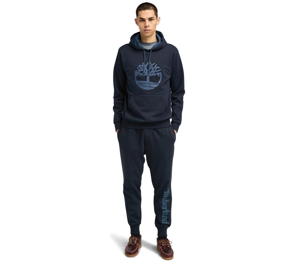Timberland Tree Logo Hoodie - Men's Hoodie Blue TB0A626U-433 ORIGINAL