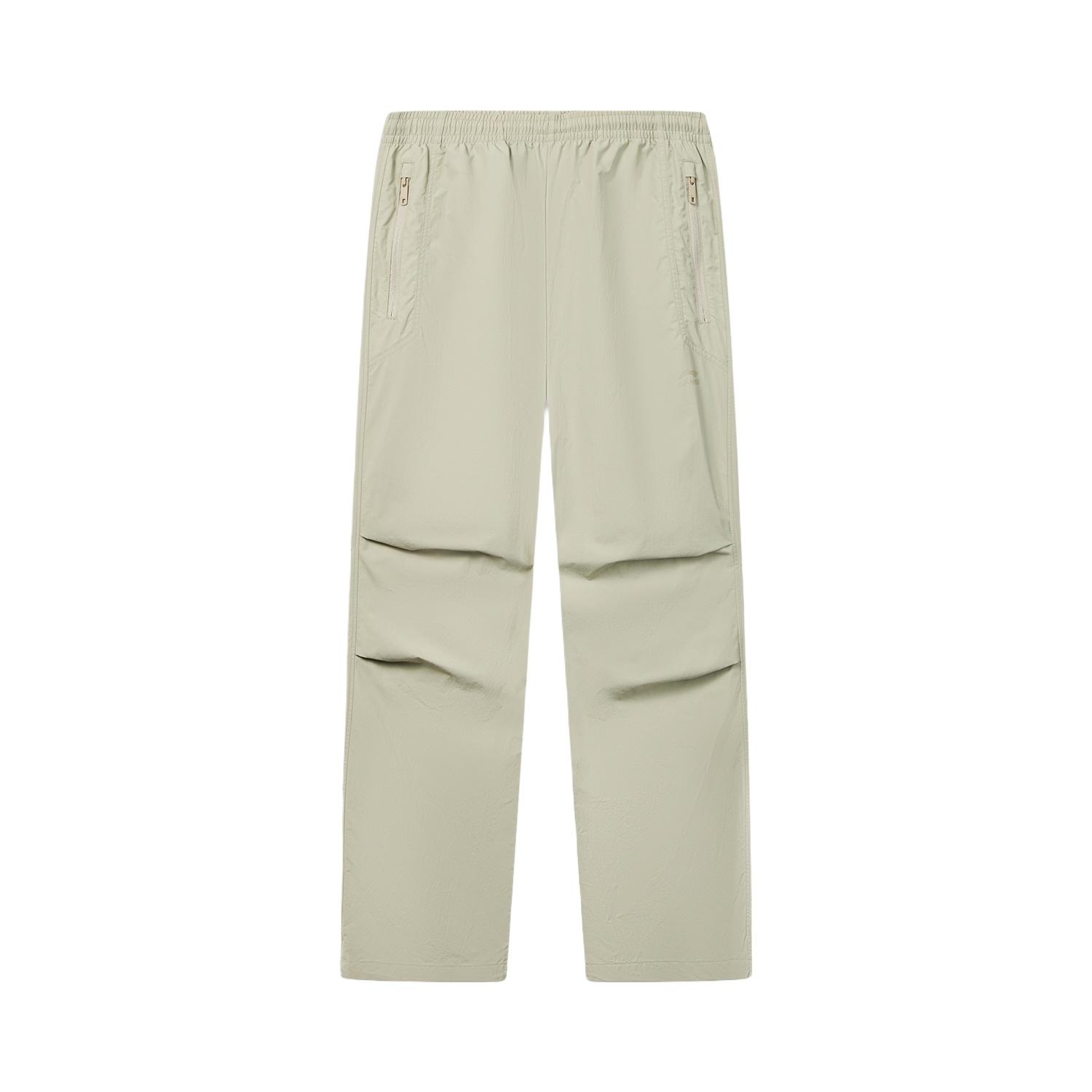 Li Ning Sports Lifestyle Series Loose Logo Casual Pants Men bottoms AYKWC69-1 S