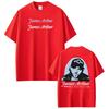 2026 Unisex Harajuku Style Comfortable Cotton Summer T-Shirt, Fashion Graphic Print Fan Gift Tee for Singer James Arthur Tour Concert T-shirt