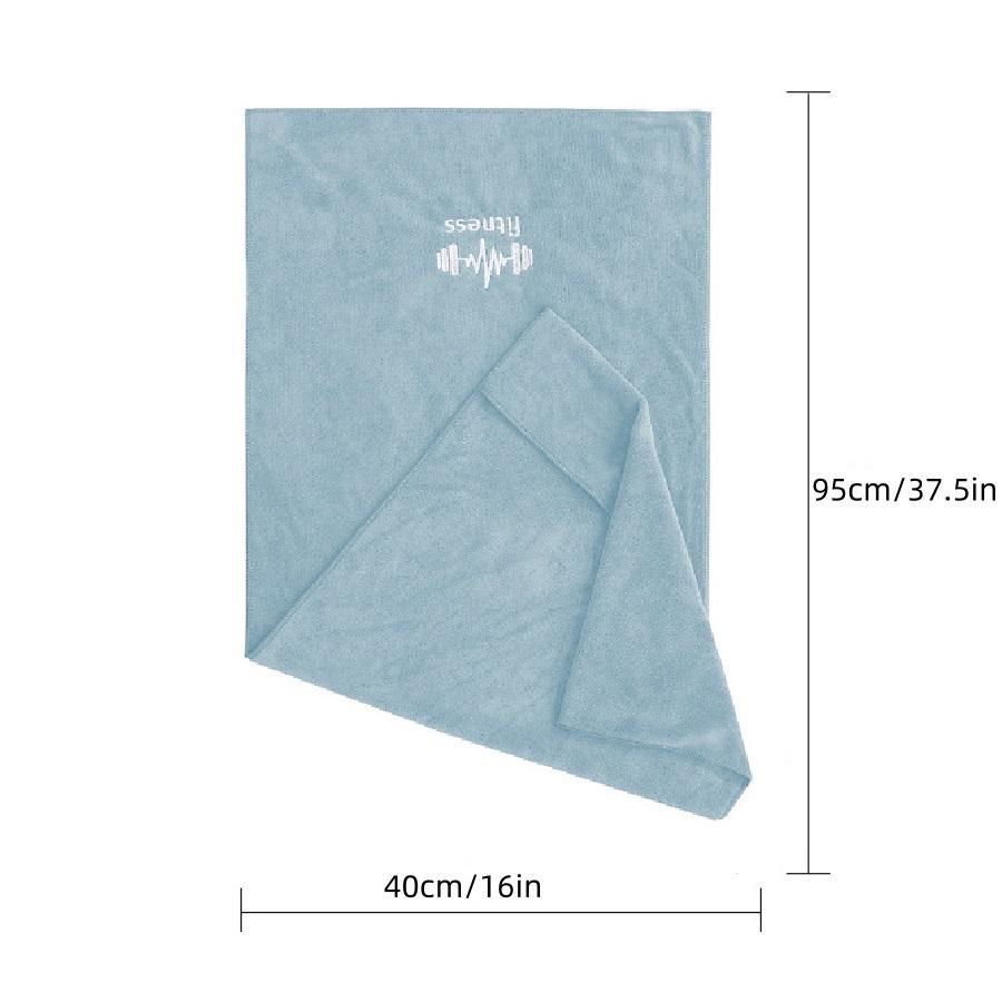 40*95cm Microfiber Gym Yoga Exercise Swimming Fitness Towel Fast Drying Towel Beach Running Body Non-slip Sports Sweat