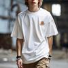 Niedliche Engel Männer Übergroße Baumwoll-T-Shirts Kurzarm Hip Hop Oberteile Für Männermode Sommerkleidung Streetwear O-Ausschnitt T-Shirts