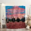 Band W Westlife S Teppe Mykt og Hudvennlig For Sofa Seng Lur Teppe Helår Dyne