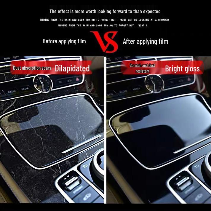 Zeekr 9X Grille & Screen Protection Films - TPU Invisible Front & Center Console Protectors.