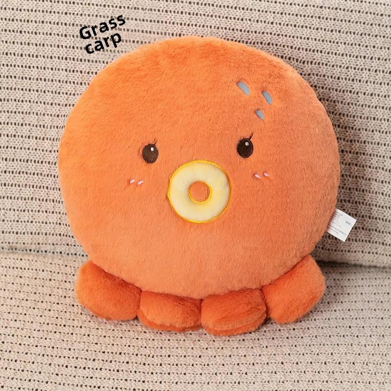 Niedliche Clownfisch-Oktopus-Seehund-Aquarium-Plüschtiere, Meeres-Ozean-Blobfisch-Meereskreaturen-Stoffpuppen, Jungen-Mädchen-Kawaii-Geburtstagsgeschenke