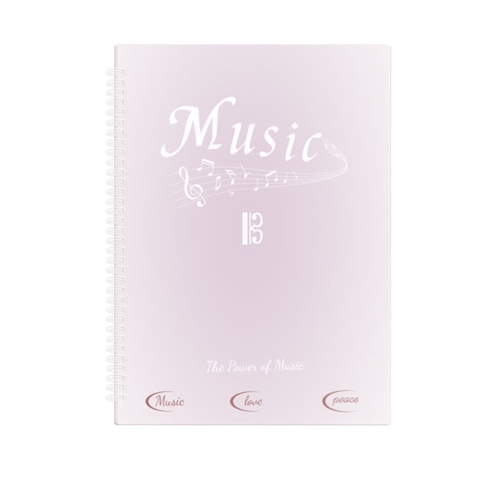 

20 страниц Папка для нот Гибкая папка для нот для фортепиано Папка для нот формата А4 Рукопись pink-20 Pages