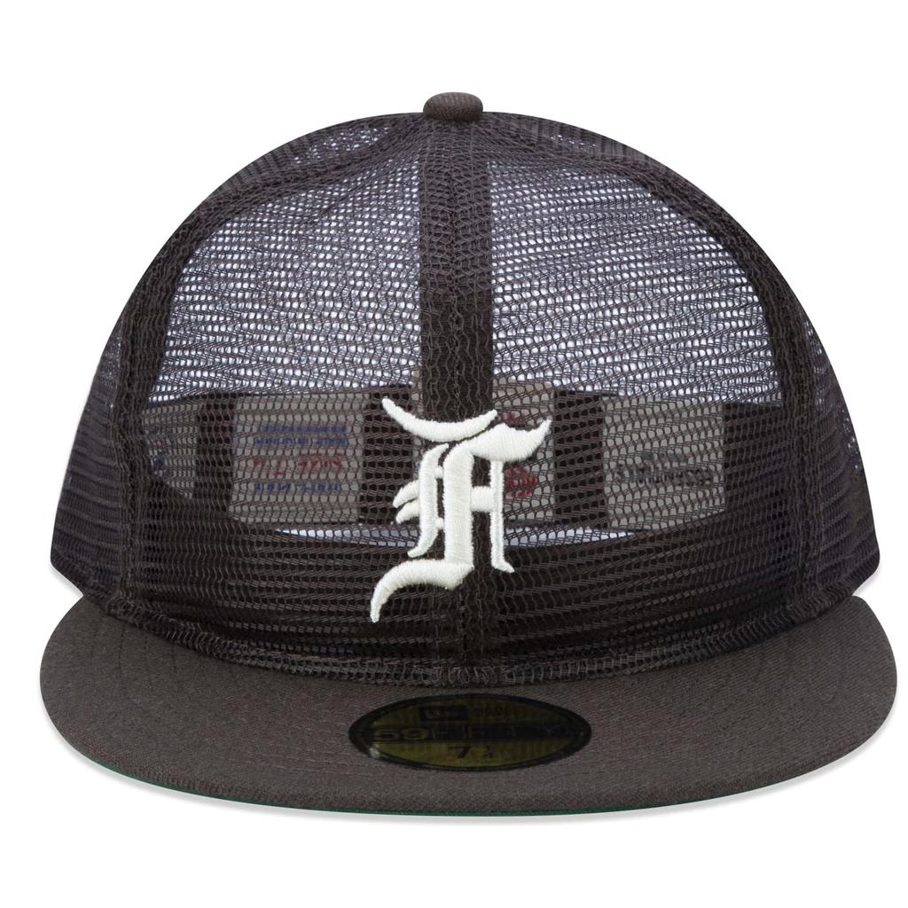 [New Era] Fear of God Essentials x Mesh Cap MESH 59FIFTY CAP [BROWN] (JP, number size, 60.5 cm)