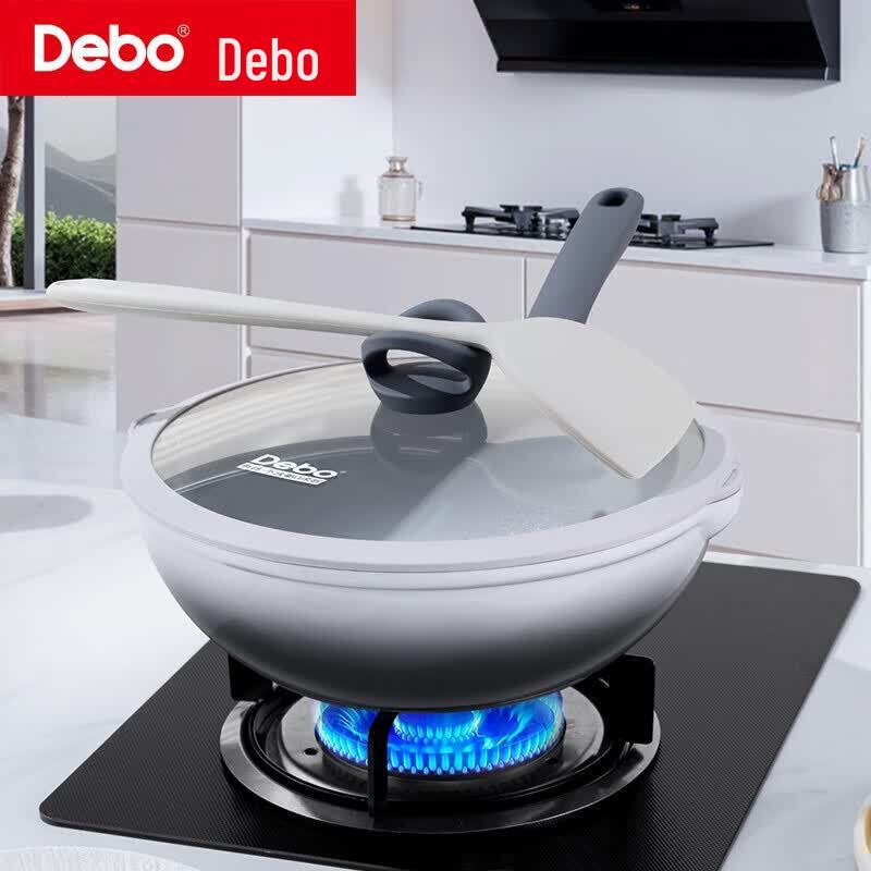 Debo DEP-977 Non-stick Stainless Steel Wok