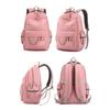 Korean Styles Backpack Lovely Rabbits Print Backpack Student School Backpack Large Capacity Backpack Girls School Bag