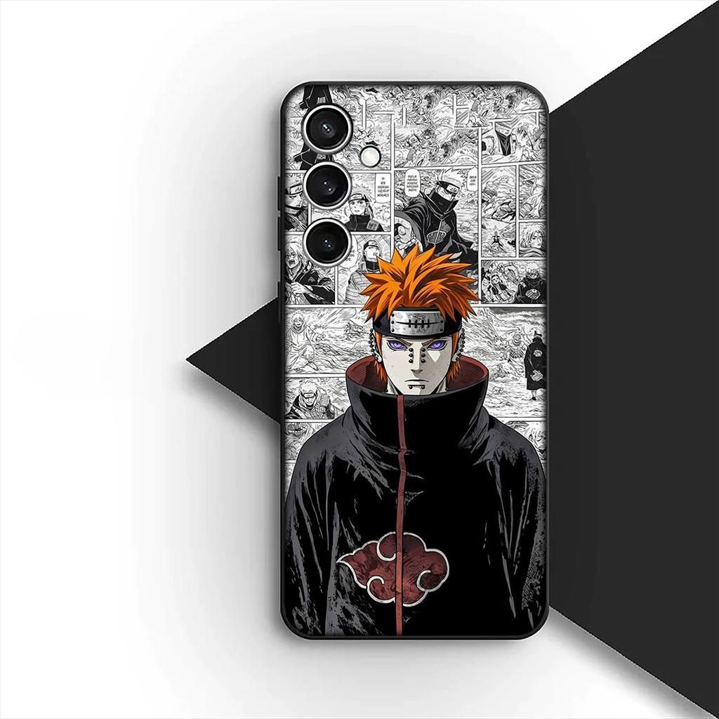 Cover for Samsung Galaxy S20 S22 S21 FE Ultra Plus A07 A17 A15 A16 A25 A57 A37 Phone Case Comics Pain Narutos Itachi Uchiha