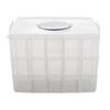 3 Tier  Storage Organizer Detachable 30 Grids Large Capacity Storage Case Stackable Multifunction for Home Storage
