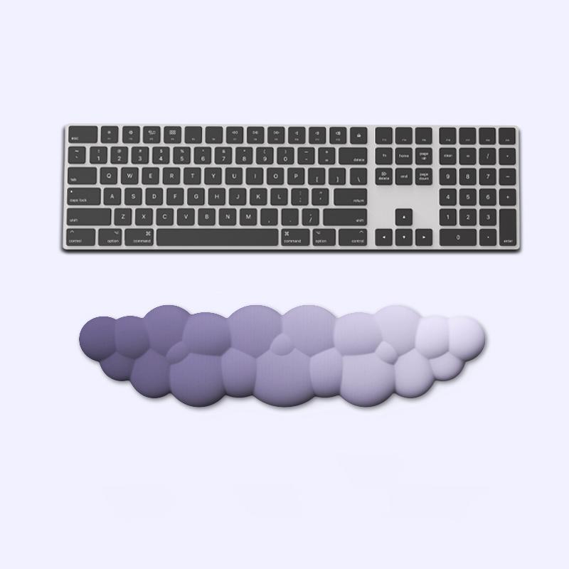 Mouse Pad Cloud Gradient Keyboard Hand Silicone Hand Pad Notebook Desktop Office Anti-skid Pad