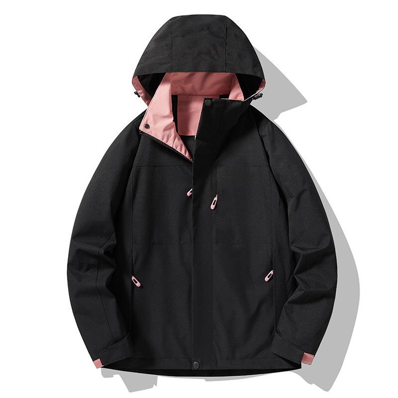 Outdoor Jacket for Men and Women In Spring and Autumn New Waterproof and Windproof Breathable Sports and Leisure Couple Jacket Mountaineering Suit