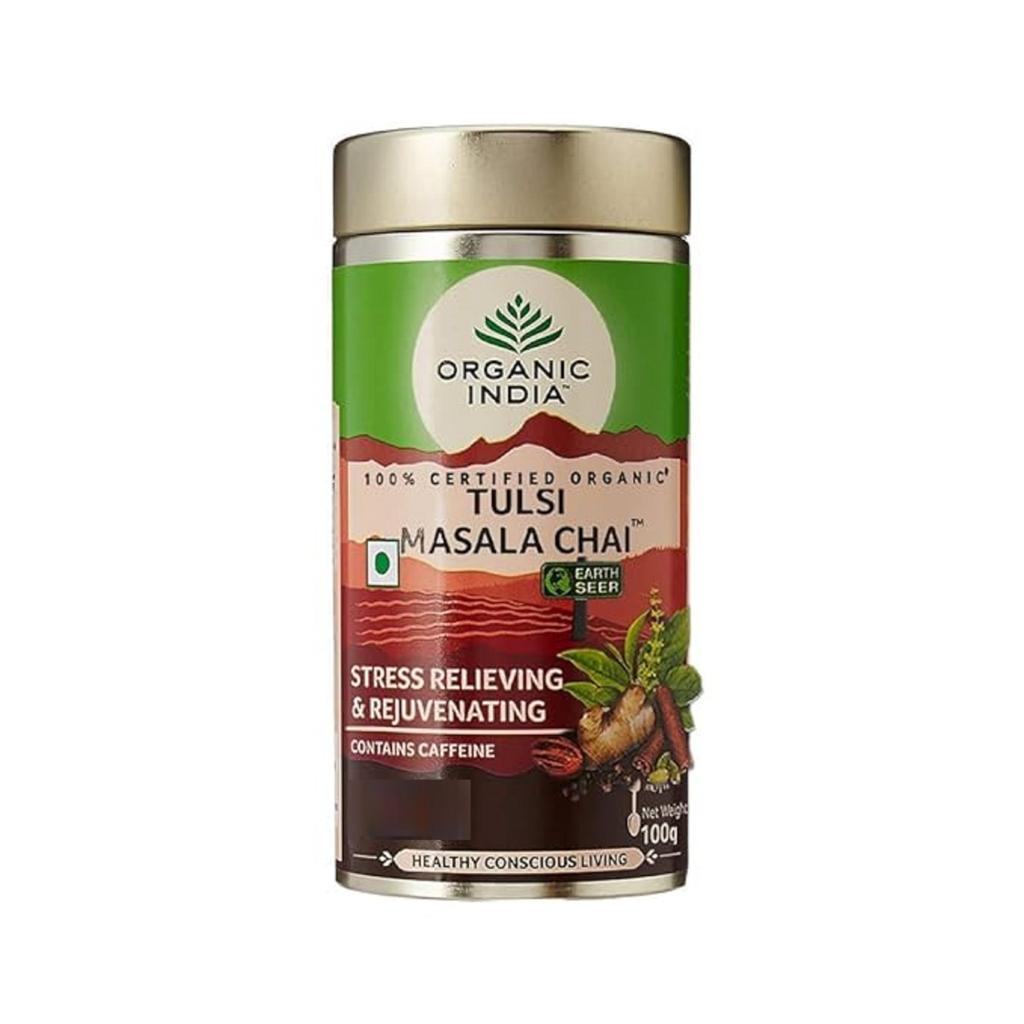 @ Organic India Tulsi Masala Chai 100 Gr UK21 50%SCONTO