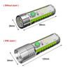 20W White LEP Flashlight,Red Blue Waring Light,UV Ultra violet Torch,Zoomable,Fluorescent,Magnet Tail, Pen clip,Type-C Charge