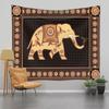 Arazzo Etnico con Elefante?- Appeso da Parete Mandala Indiano Decorazione Vintage