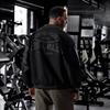 Men's Retro American Letter Embroidery Baseball Jacket - Casual Loose Fit for Spring and Autumn