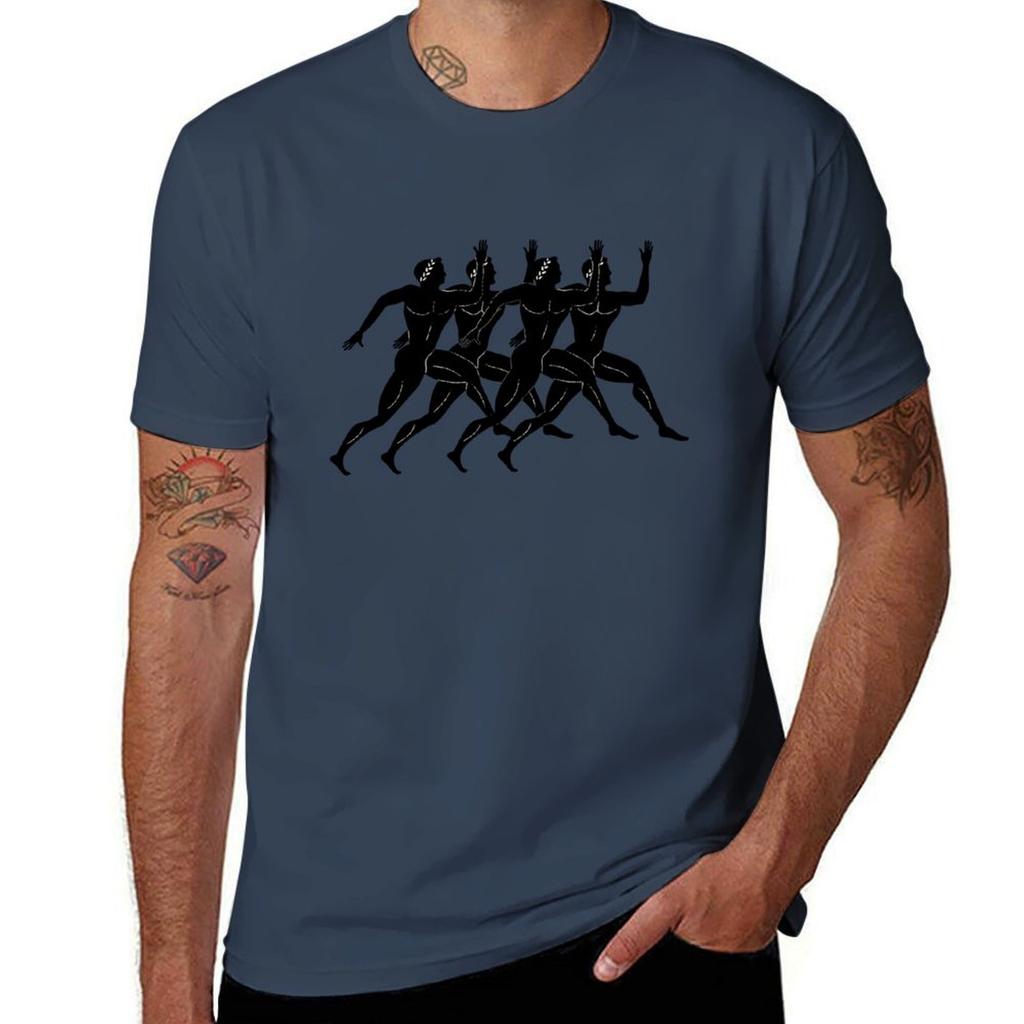 Panathenaic Runners TShirt Daily Wear Print TShirt