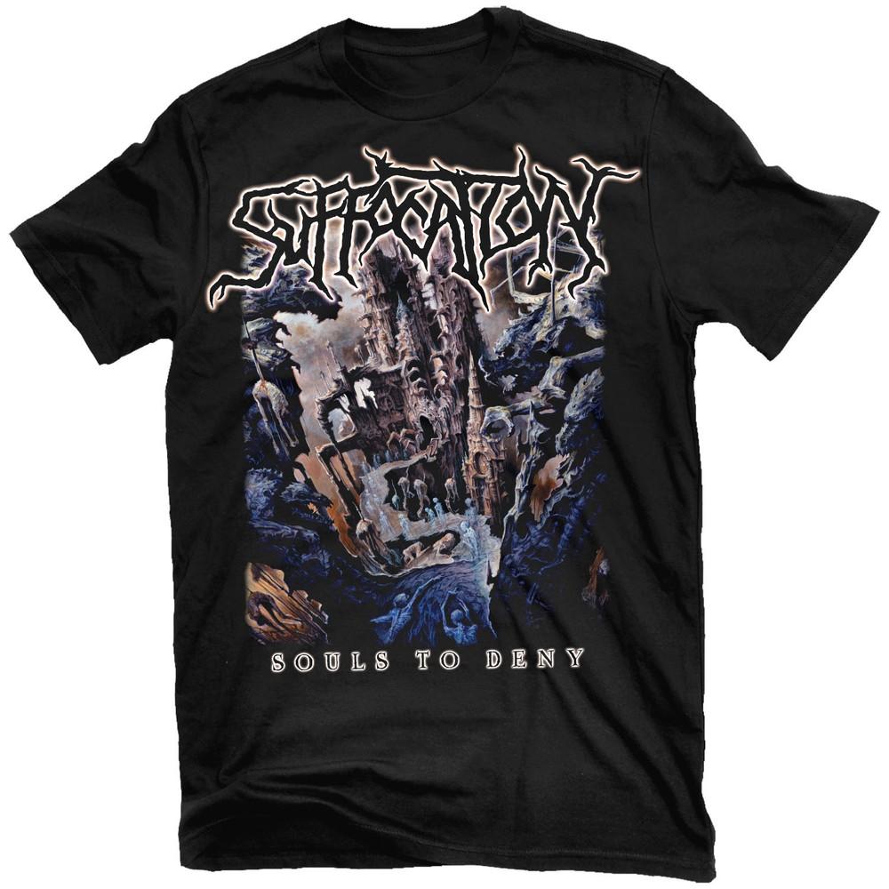 SUFFOCATION Souls To Deny T-Shirt NEW! Relapse Records TS2869 Unisex T-Shirt XL