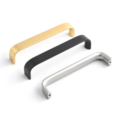 Modern Aluminum T Bar Pulls Kitchen Cabinet Handles Door Drawer Knobs Wardrobe Furniture Hardware Home Decoration