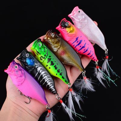 High-End Weitwurf Sinkender Walker Realistischer Bass Popper Künstlicher Köder