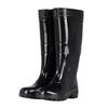 Water Shoes Men's Medium and High Tube Labor Insurance Three-proof Non-slip, Wear-resistant and Oil-resistant Water Boots Rain Shoes