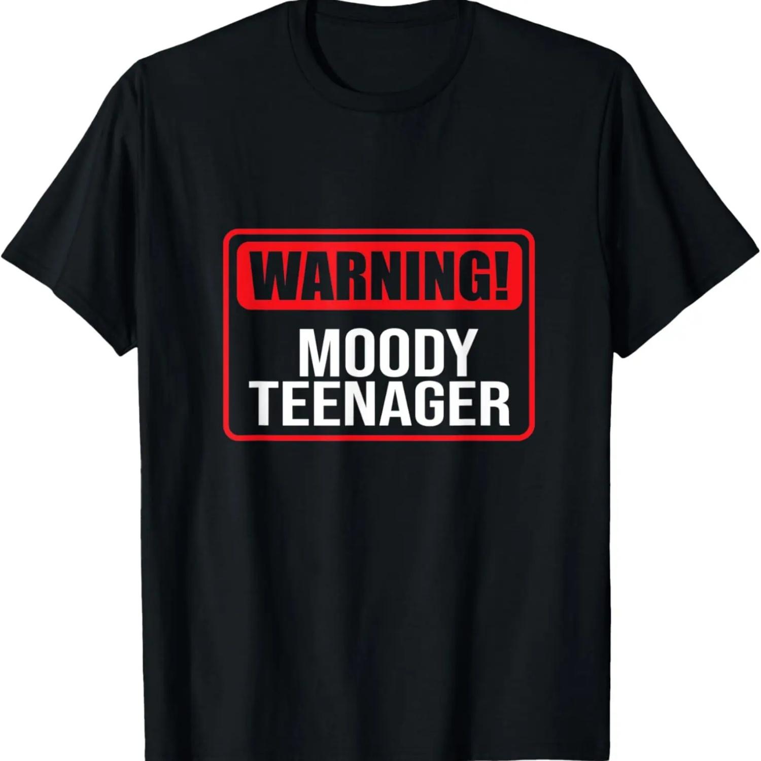 Осторожно, капризный подросток Смешная футболка S