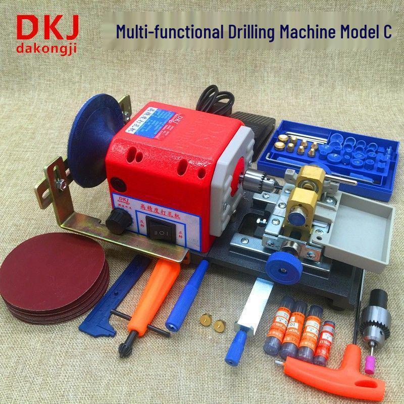 Electric Mini Jade and Bead Drilling Machine for Home Use