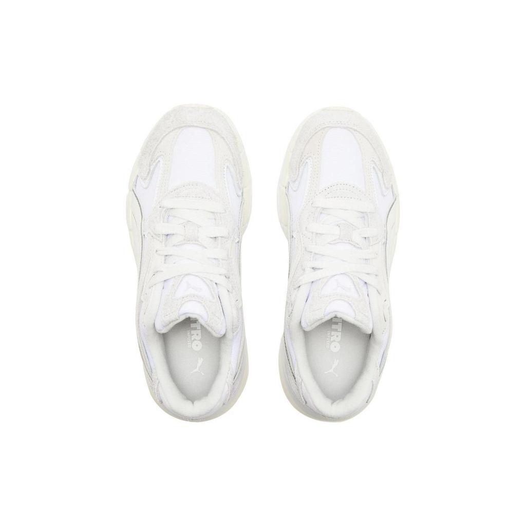 Puma Teveris Nitro Worn Out Leather Casual Sneakers Unisex sneakers White Gray 390033-03