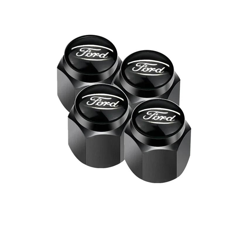Adesivo de Carro Quente Para Tampa de Válvula de Pneu de Carro Ford com Chave para Ford Explorer Ecosport Galaxy Mustang Mk3 Transit Fiesta Mond