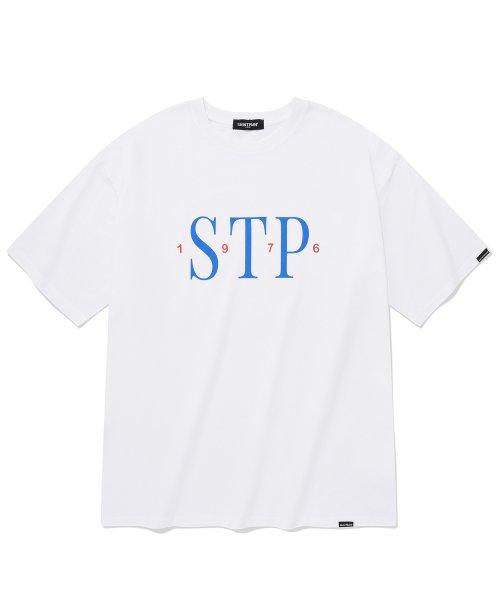 Футболка Saint Pain Sp Serif Stp Logo - Белая White/L