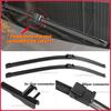 Wiper LHD Front Wiper Blades For Peugeot 407 407 SW 2004 - 2010 Windshield Windscreen Window Car Rain Brushes 28"+28"